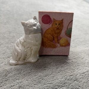 Avon Kitten Little Perfume Bottle 1.5 Oz Somewhere Cologne 1970s VTG Nib Nos Cat